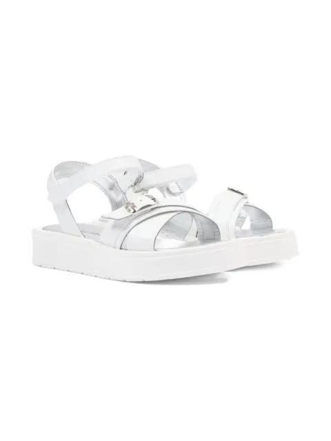 Calvin Klein Kids sandalias con tira de hebilla