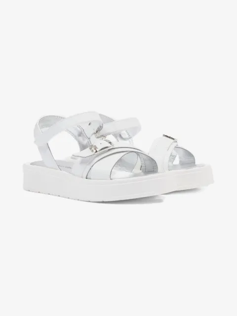 Calvin Klein Kids 버클 스트랩 샌들