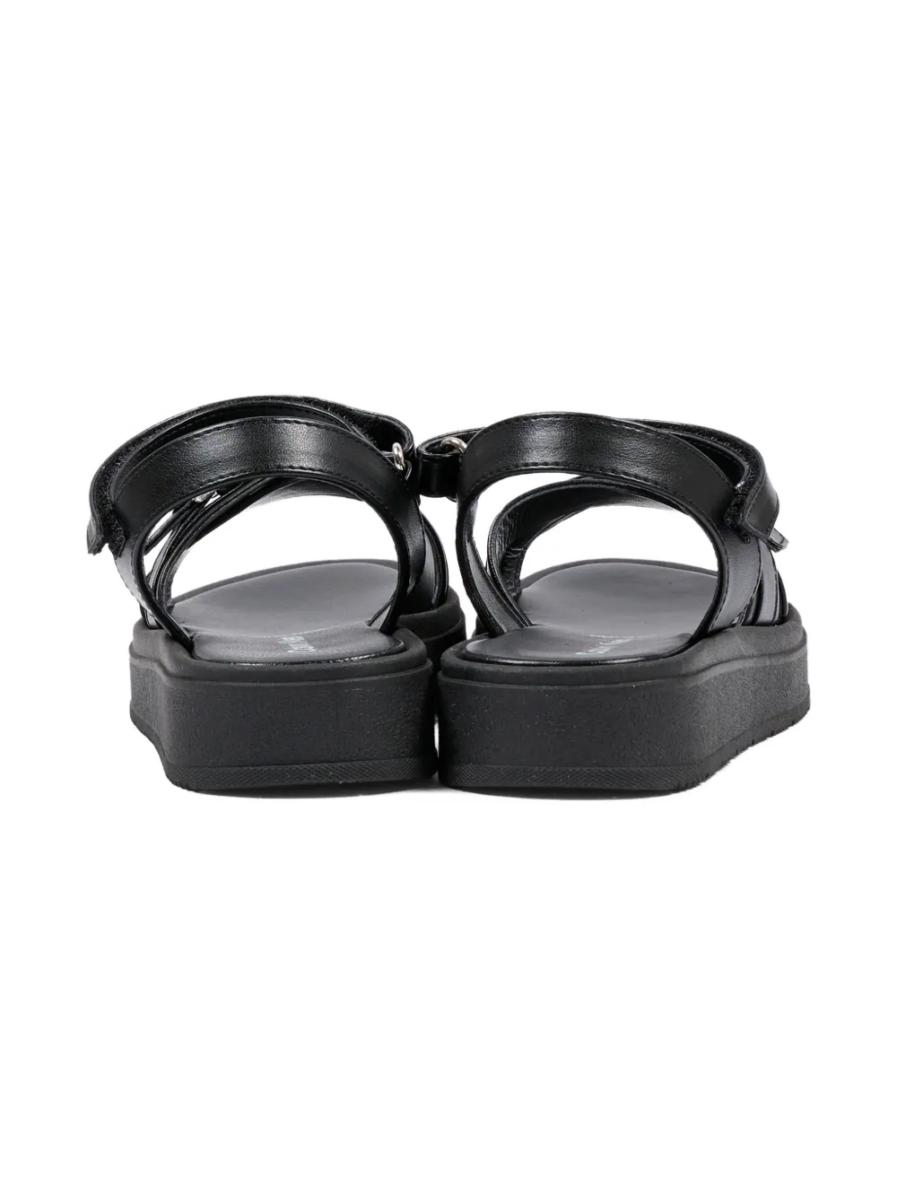 Calvin Klein Kids Sandalen met gesp Zwart