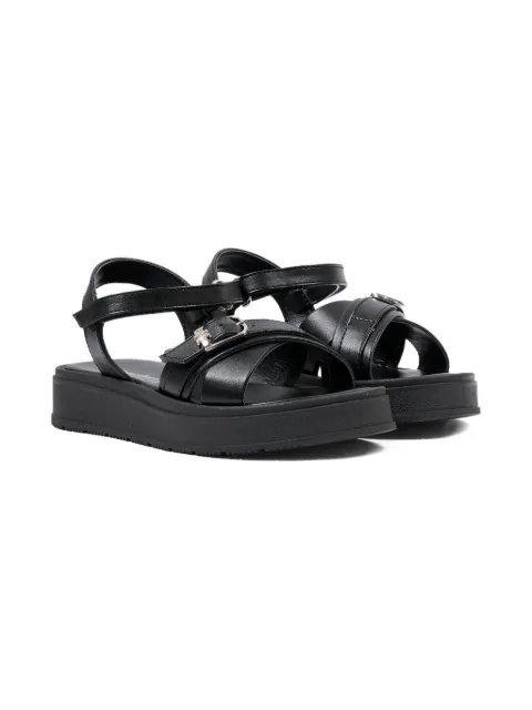 Calvin Klein Kids sandalias con tira de hebilla