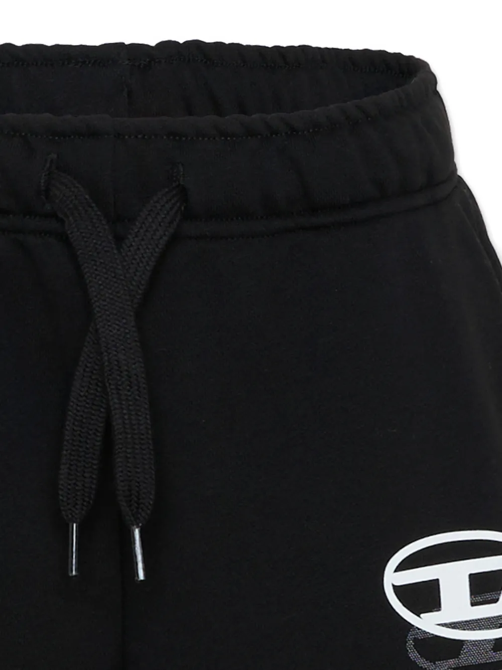 Diesel Kids Shorts met trekkoord Zwart