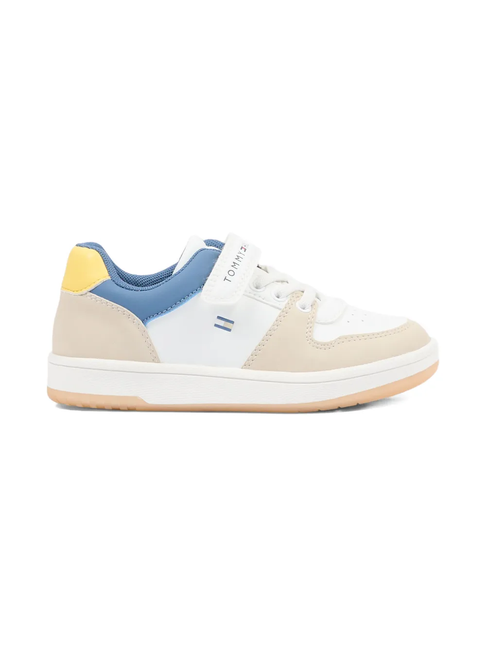 Tommy Hilfiger Junior logo-detailed sneakers | Neutrals | Image 1