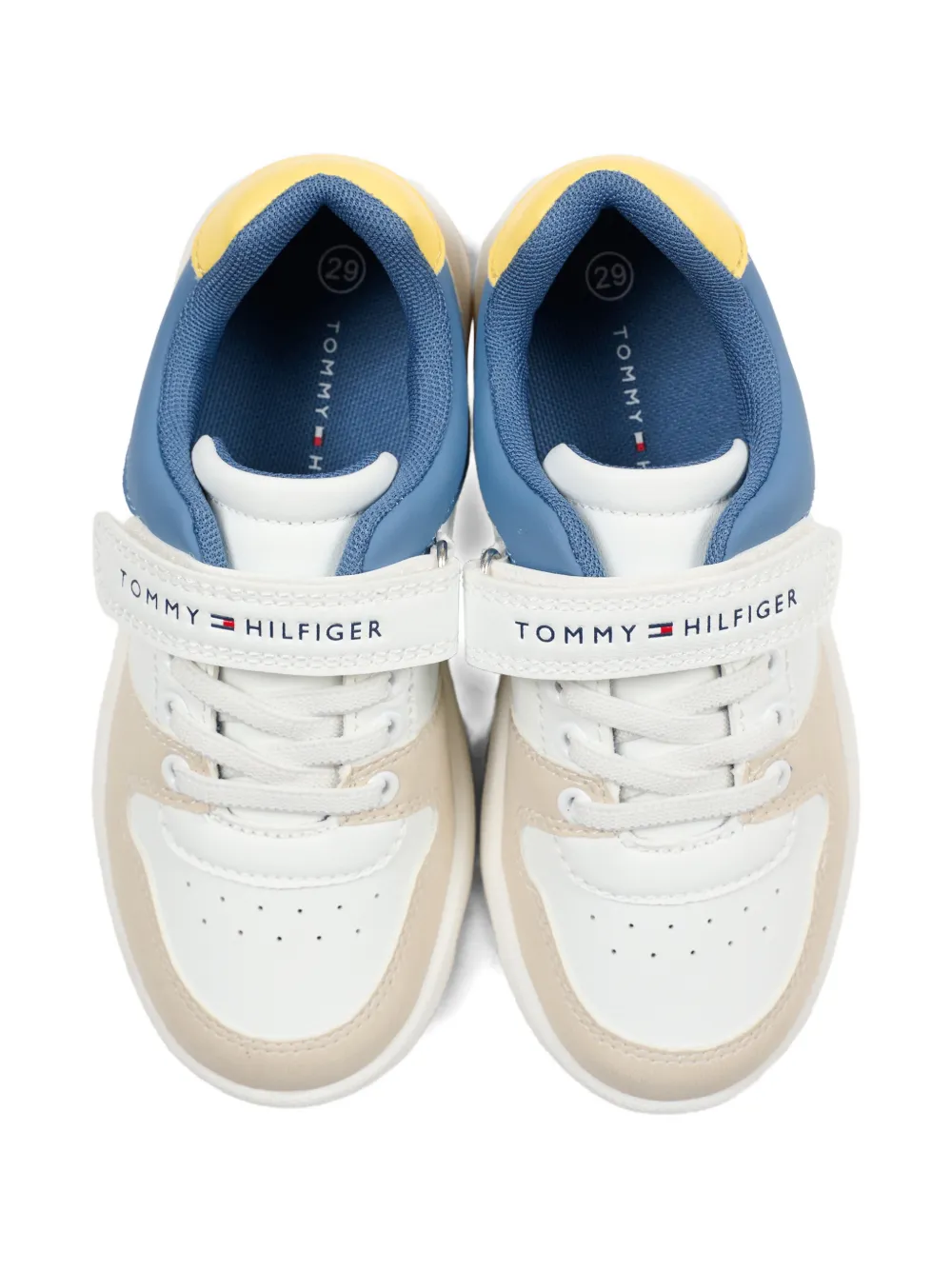 Tommy Hilfiger Junior Sneakers met logo Beige