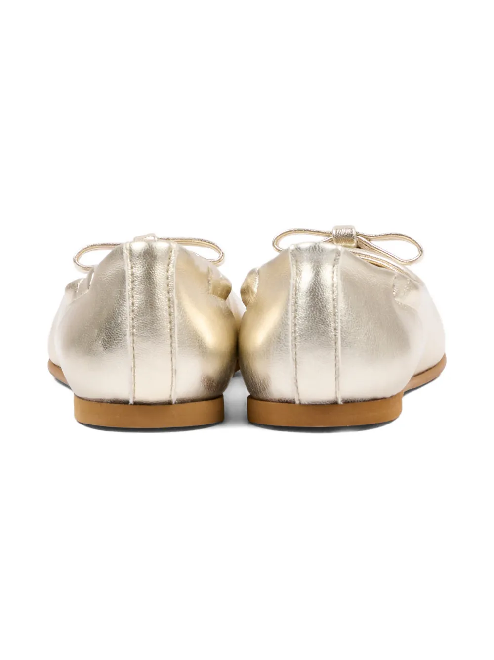 Tommy Hilfiger Junior bow-detailed ballerinas Goud