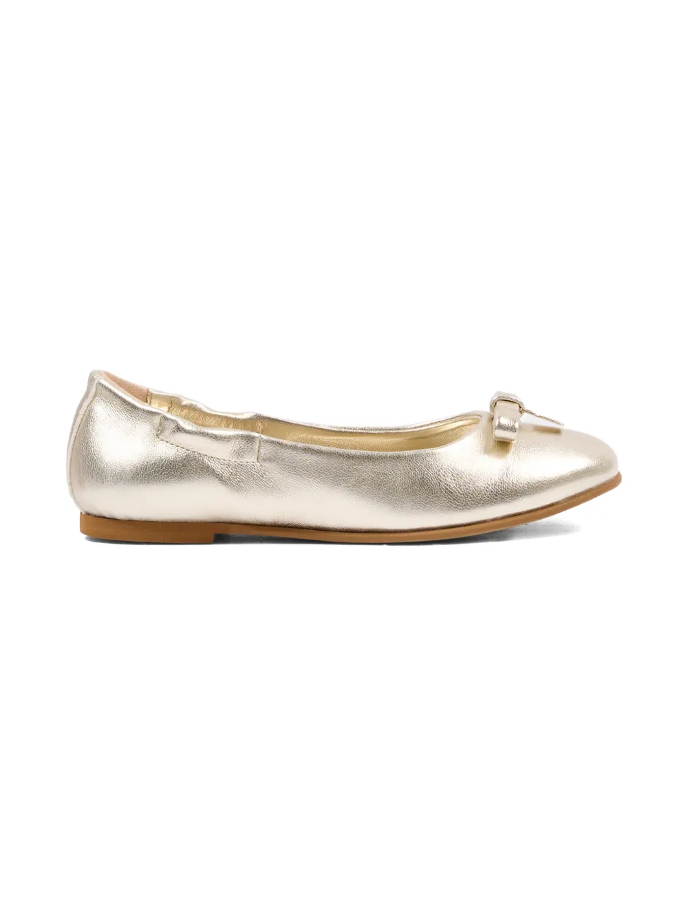 Tommy Hilfiger Junior bow-detailed ballerinas - Goud