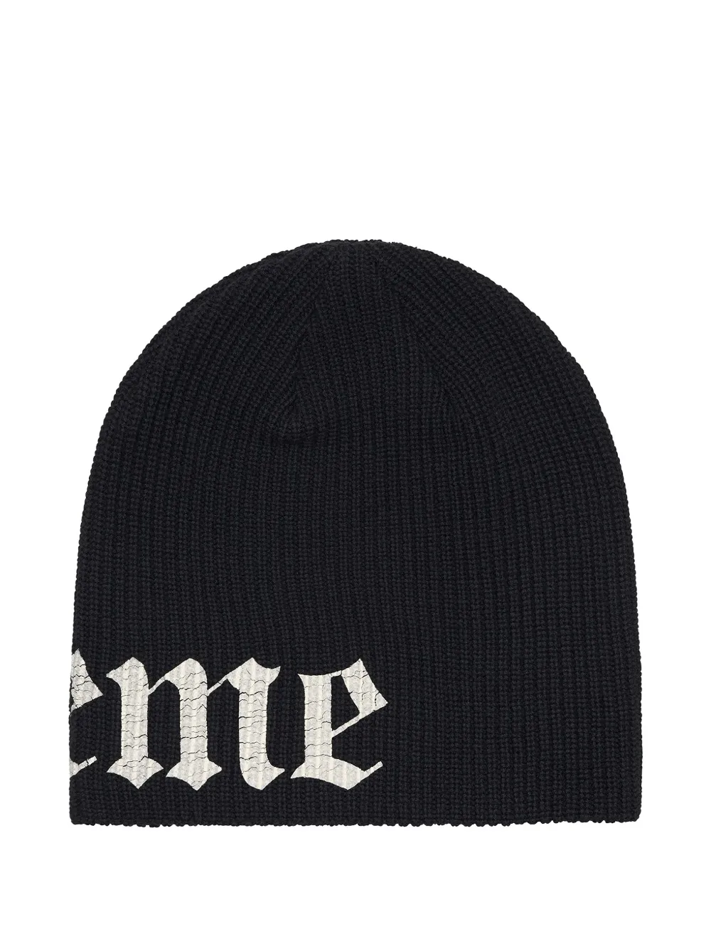 Supreme Muts met print - Zwart
