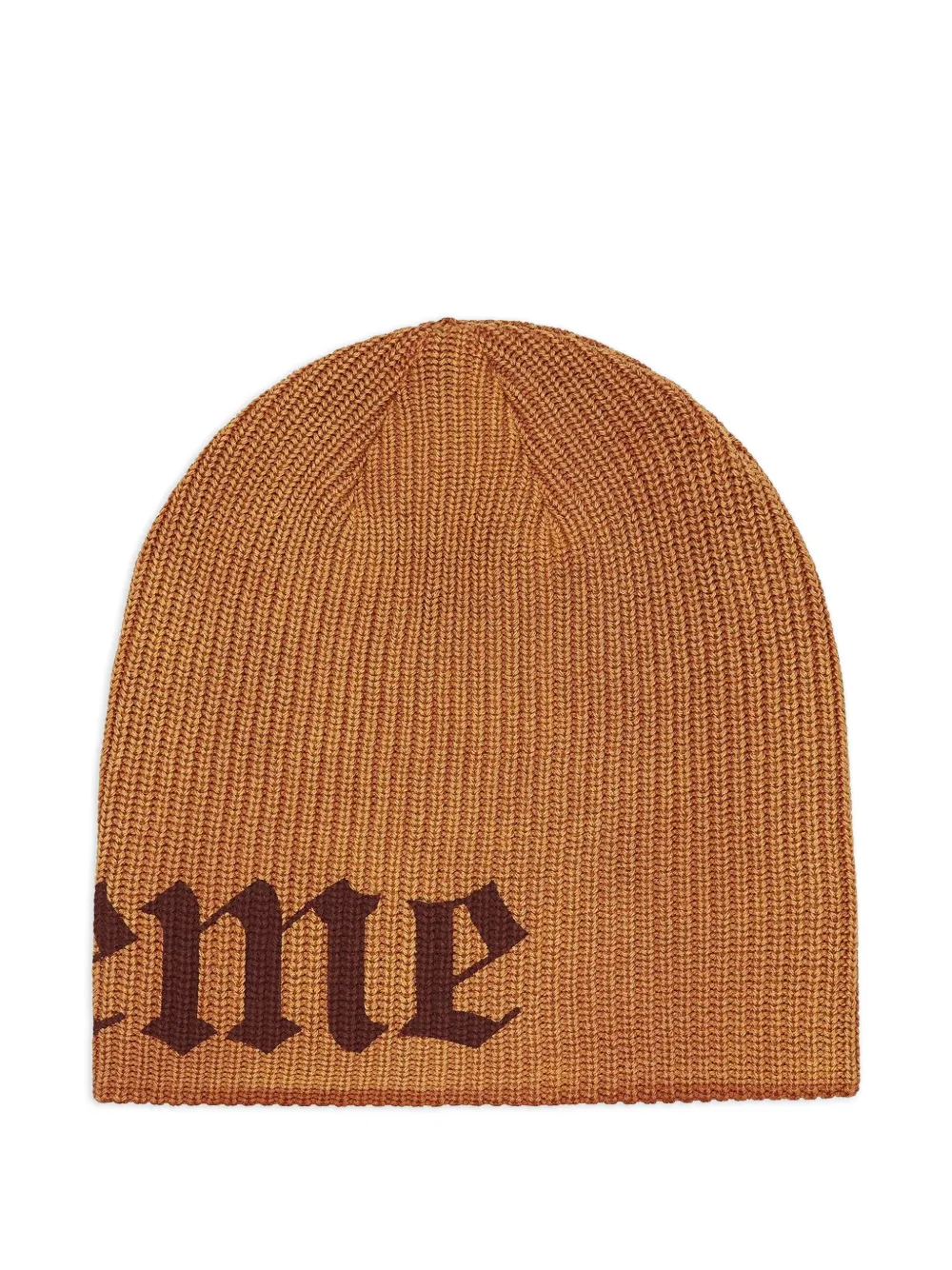 Supreme Muts met print - Bruin