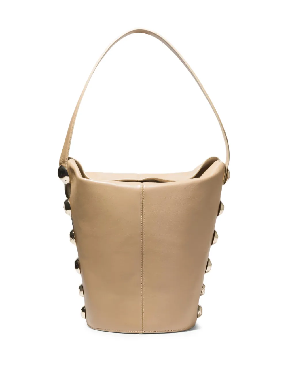Simkhai Amaya studded bucket bag | Brown | Image 1