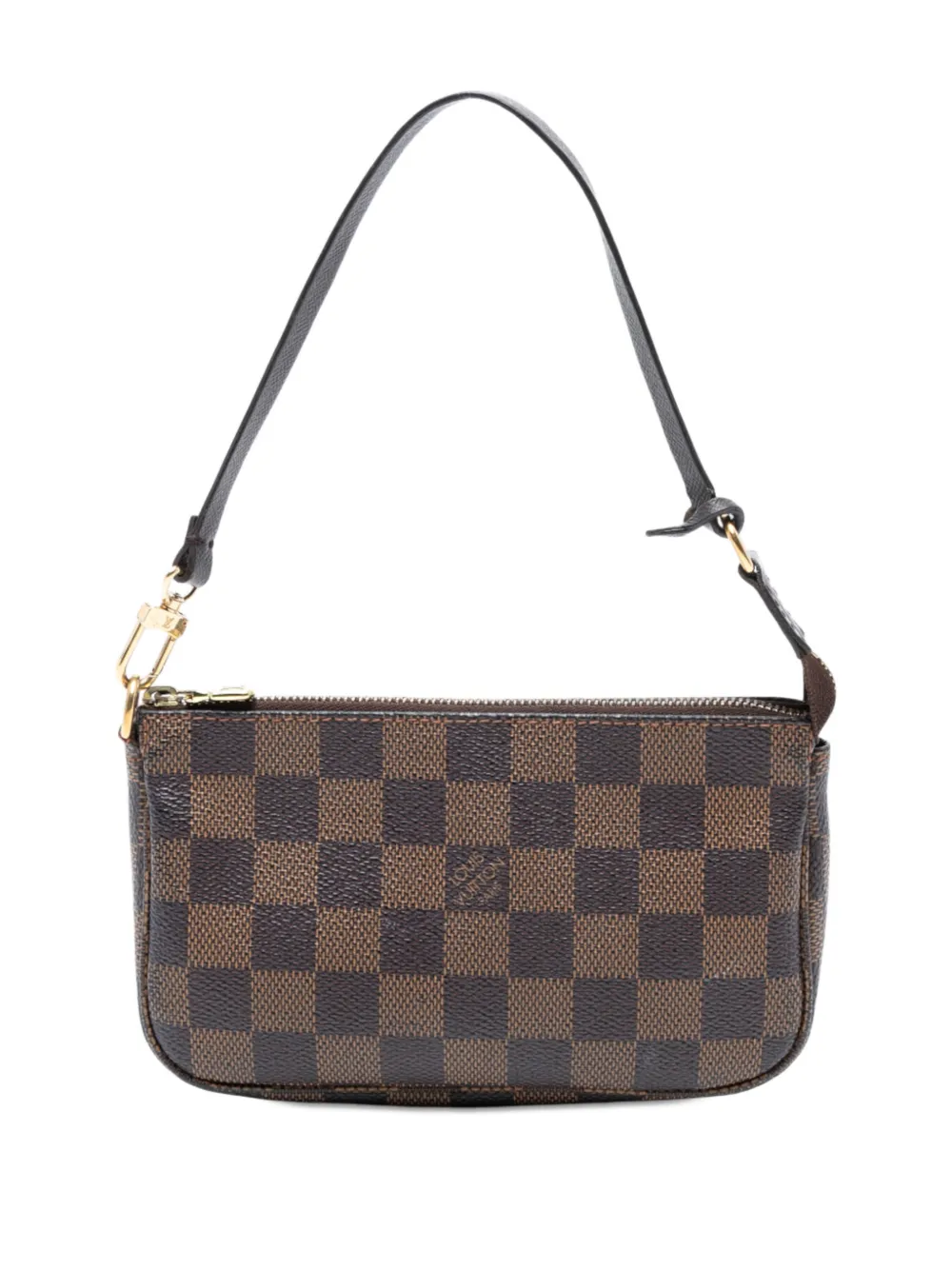 Louis Vuitton Pre-Owned 2003 Damier Ebene Mini Pochette Accessoires shoulder bag - Marrone
