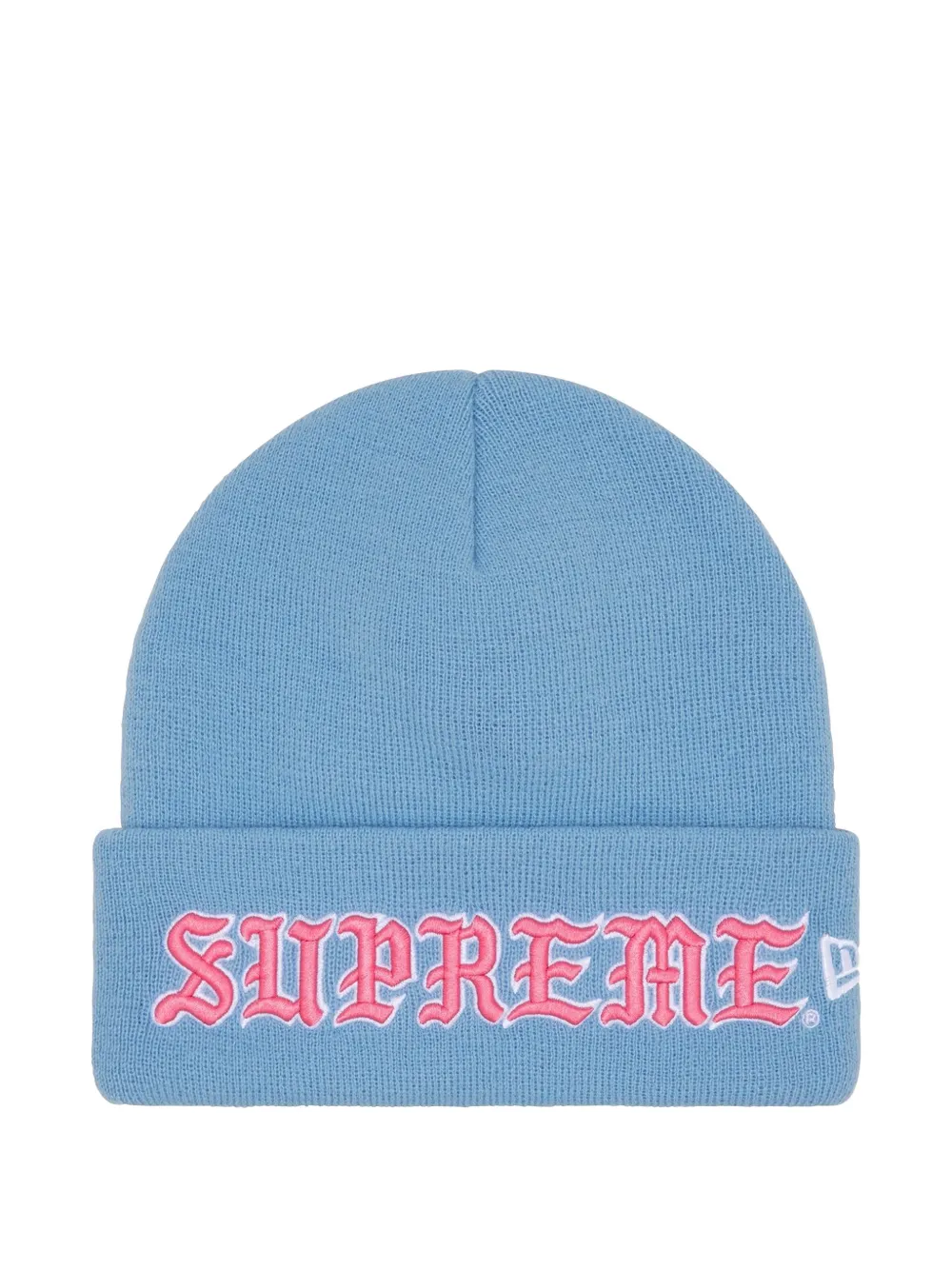Supreme x New Era muts met logo - Blauw