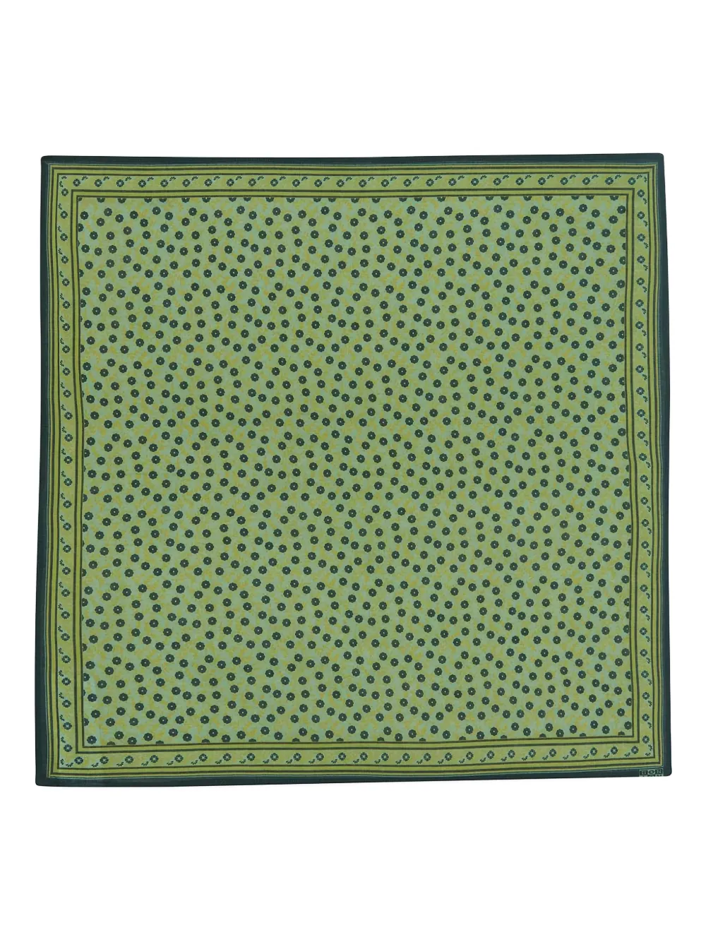 Bonton mascada estampada | verde | Image 1