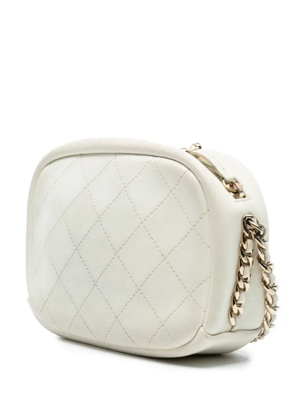 CHANEL Pre-Owned 2018-2019 スモール キルティング ゴートスキン