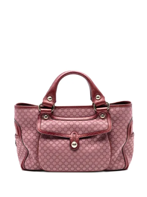 Celine Pre-Owned 2016 Macadam Canvas Boogie handbag