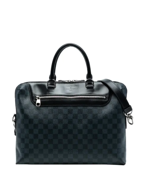 Louis Vuitton Pre-Owned 2016 Damier Cobalt Porte Documents Jour business bag