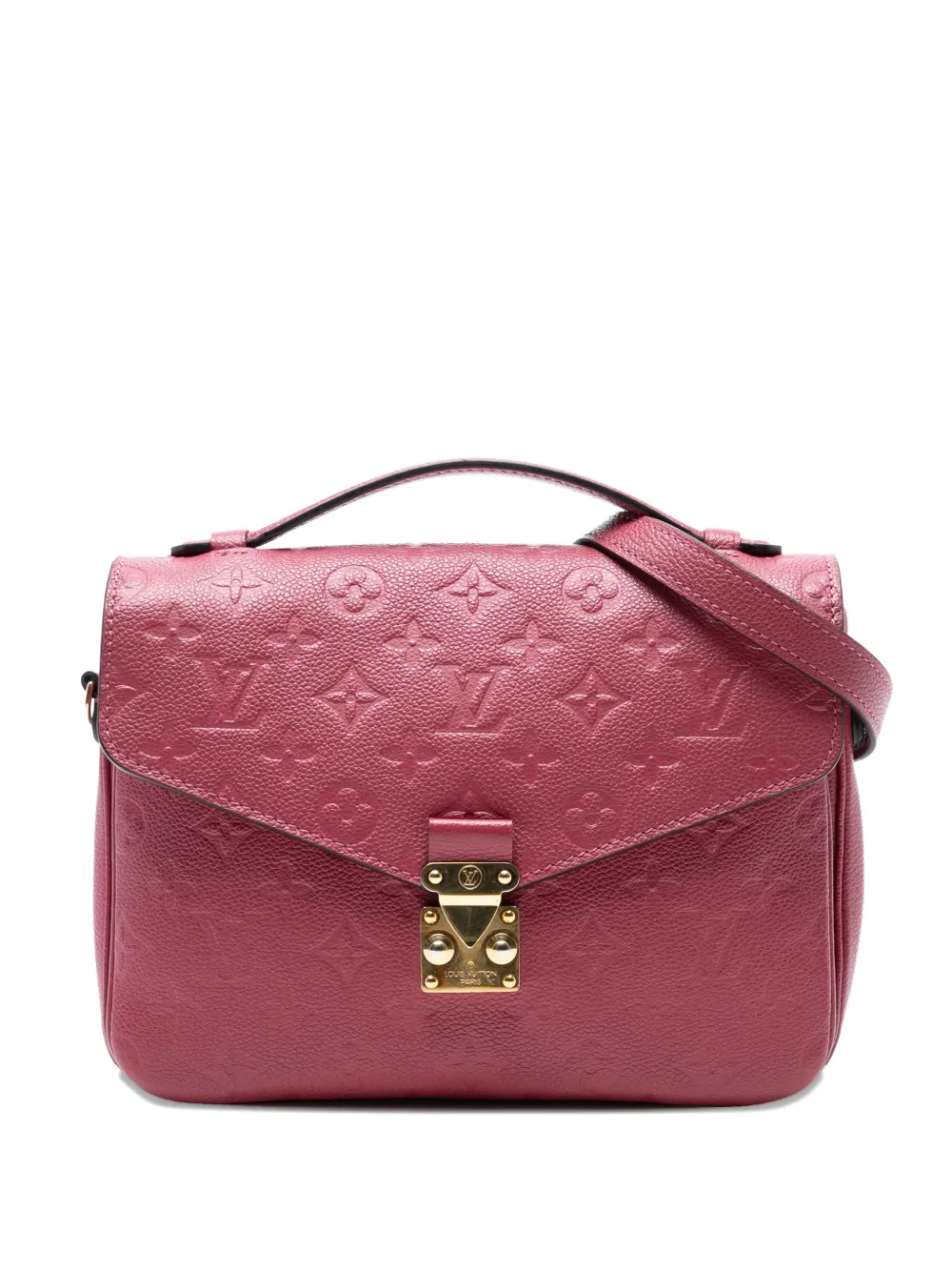 Louis Vuitton Pre-Owned 2017 Monogram Empreinte Pochette Metis satchel - Rosa