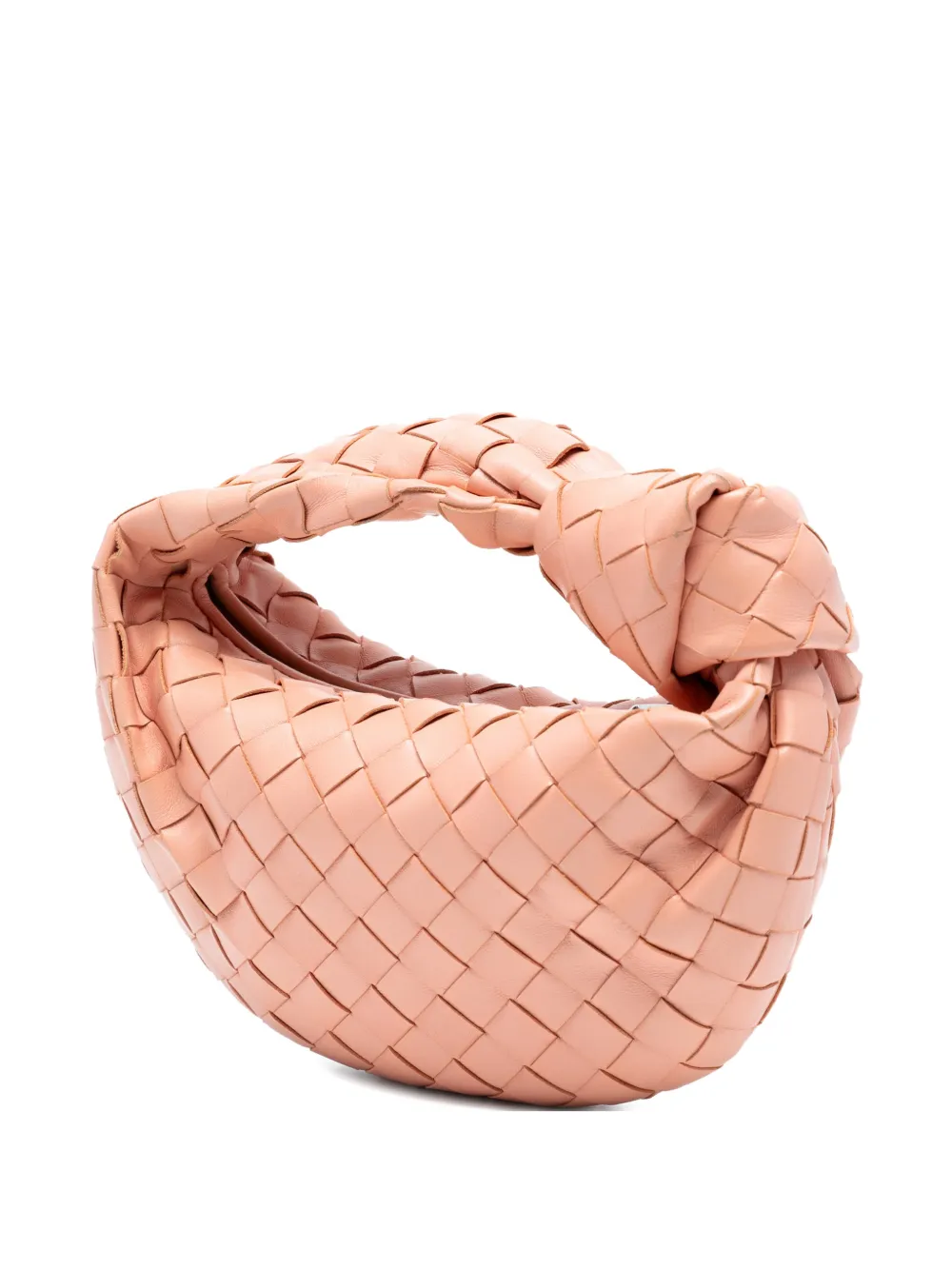 Bottega Veneta Pre-Owned 2012-2025 Mini Nappa Intrecciato Jodie hobo bag - Pink