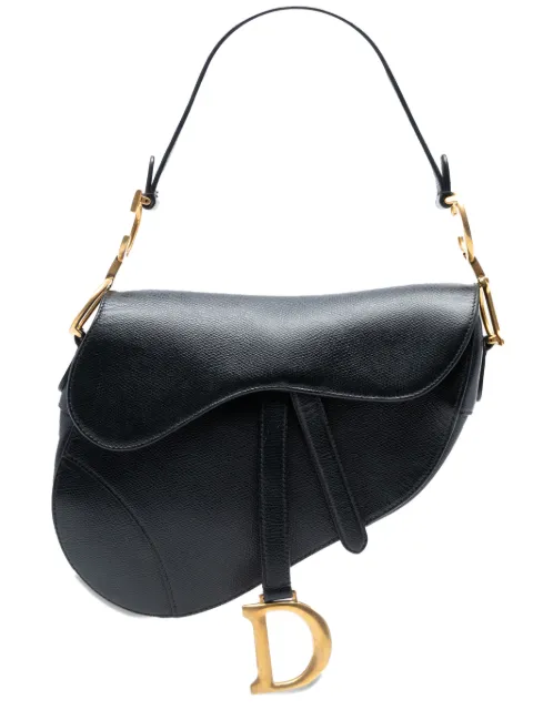 Christian Dior Pre-Owned 2018 Grained Calfskin Saddle Bag shoulder bag