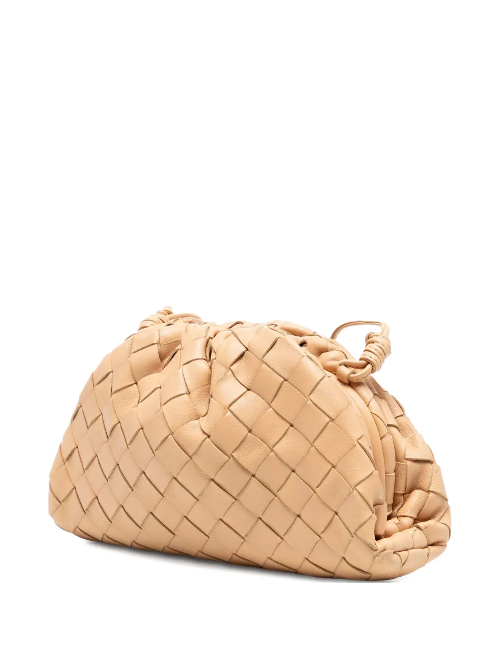 Bottega Veneta Pre-Owned 2012-2025 Nappa Intrecciato The Mini Pouch crossbody bag - Marrone