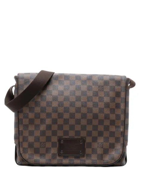 Louis Vuitton Pre-Owned 2009 Damier Ebene Brooklyn MM crossbody bag