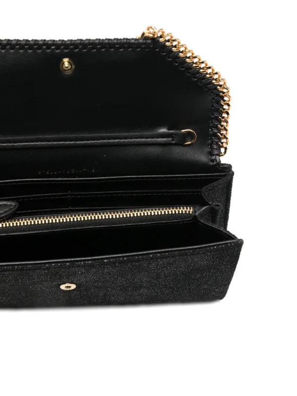 小物 Stella McCartney Falabella Wallet Black Stella McCartney Falabella chain-strap Wallet | Black | FARFETCH SG