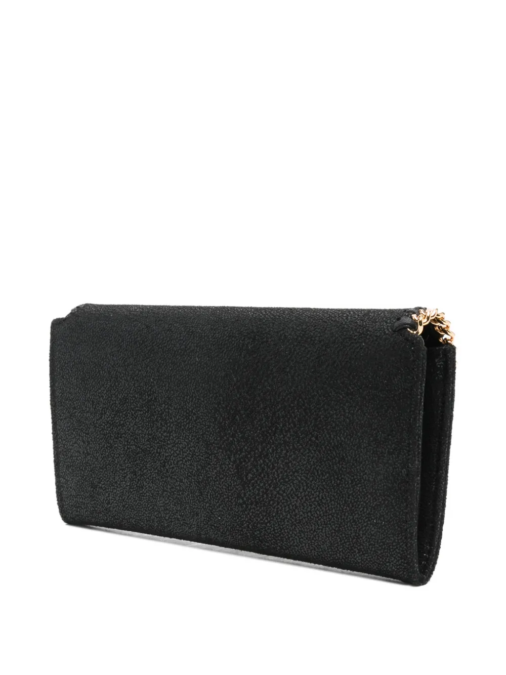 Stella McCartney Falabella chain-strap wallet - Zwart