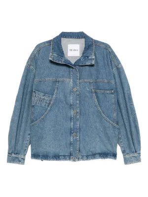 Purple Brand ラインストーン デニムジャケット | ブルー | FARFETCH JP