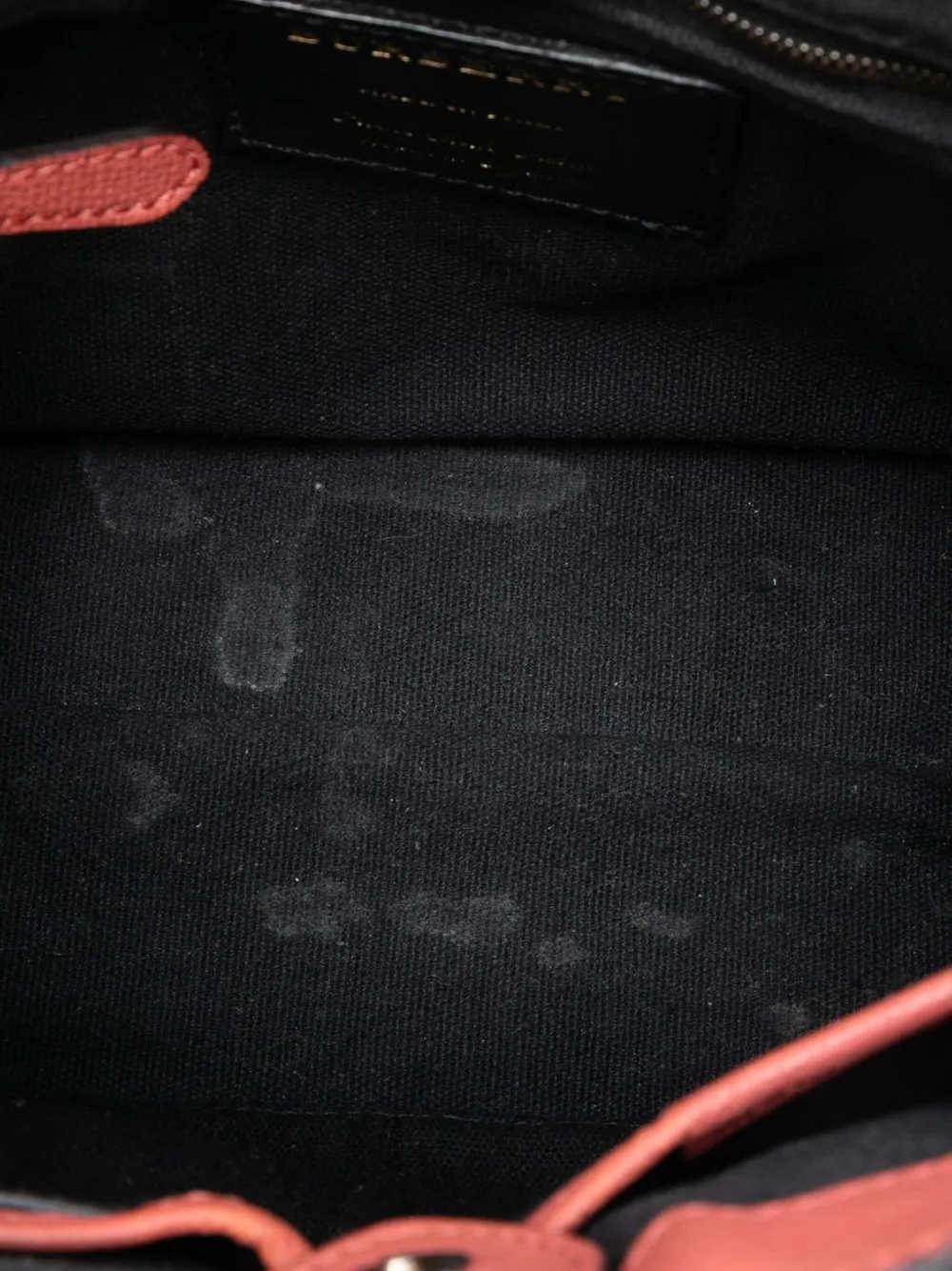 Pre-owned Burberry 2000-2017 Small Grainy Calfskin And House Check Banner Satchel In Pink