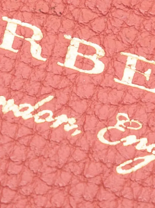 Burberry Pre-Owned 2000-2017 スモール グレイニーカーフ＆ハウス 