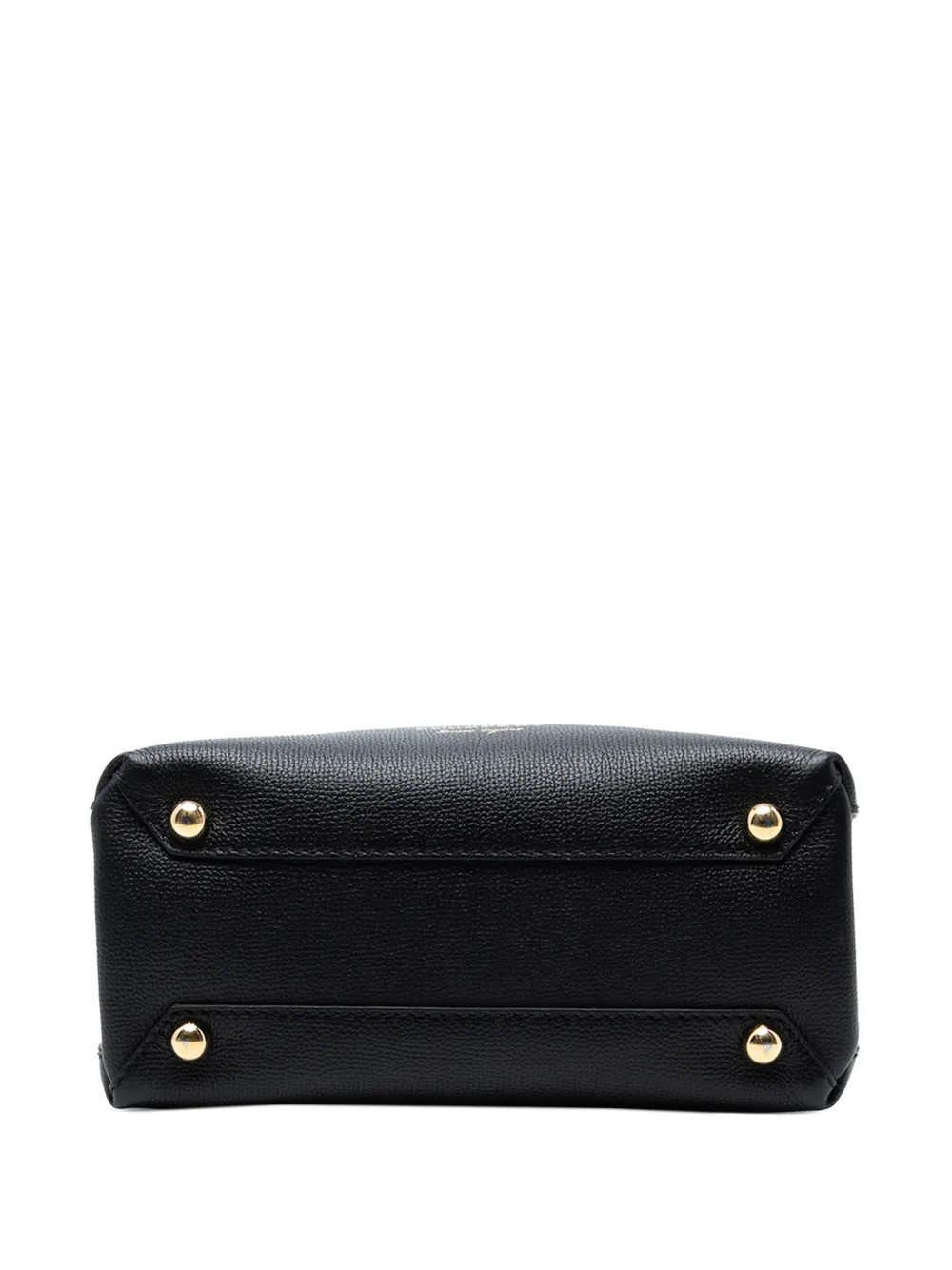 BURBERRY Pre-owned 2000-2017 Small Calfskin And House Check Camberley Satchel In Black