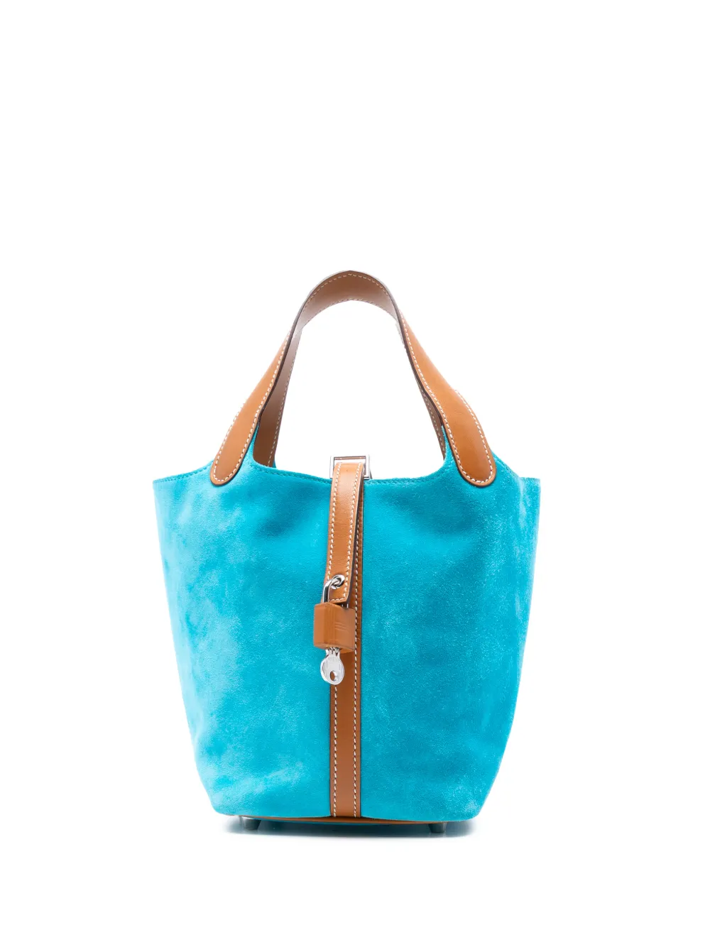 Hermès Pre-Owned 2018 Doblis and Butler Picotin Lock 18 handbag | Blue | Image 1