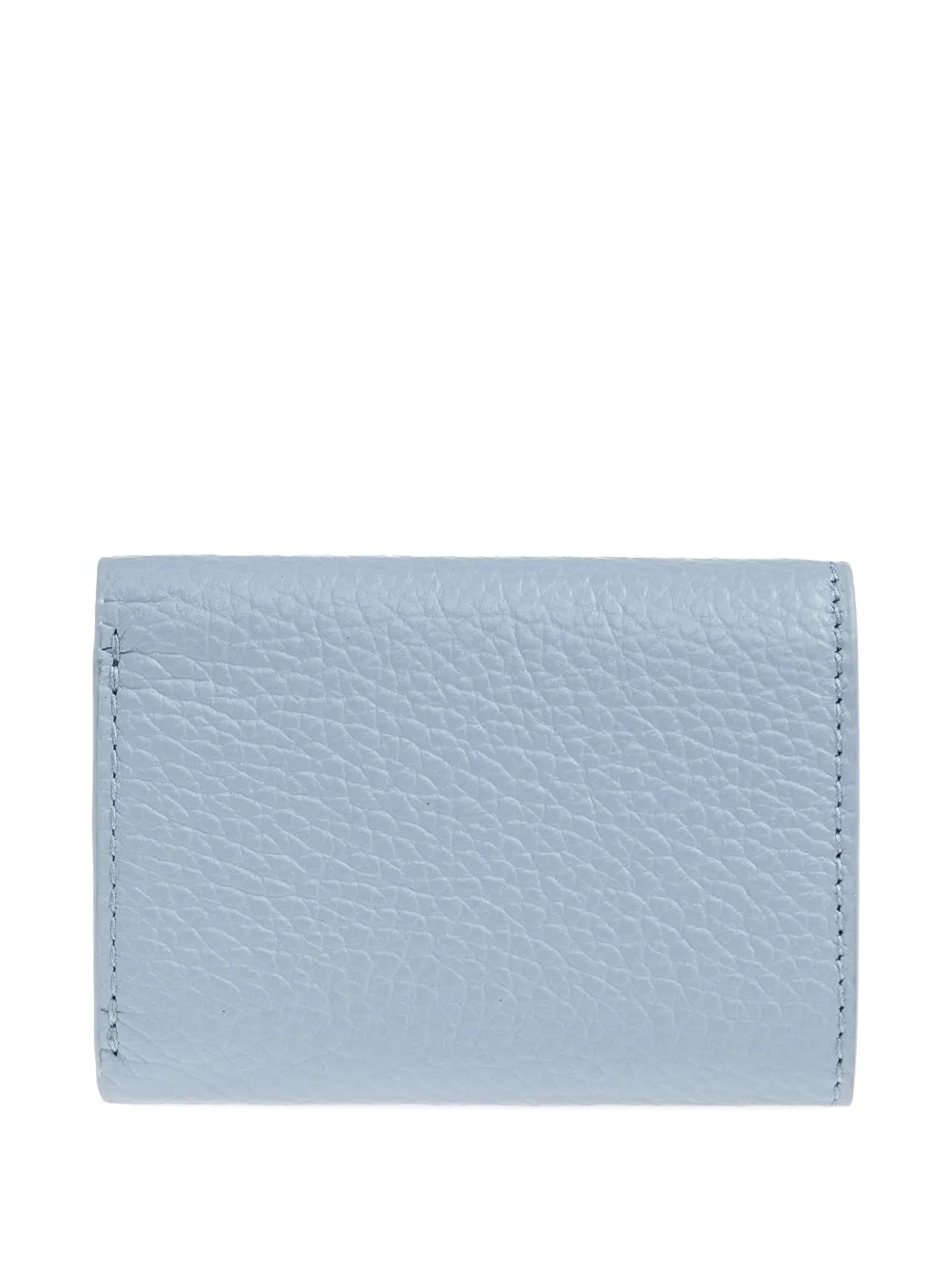 Furla logo-plaque leather wallet - Blauw