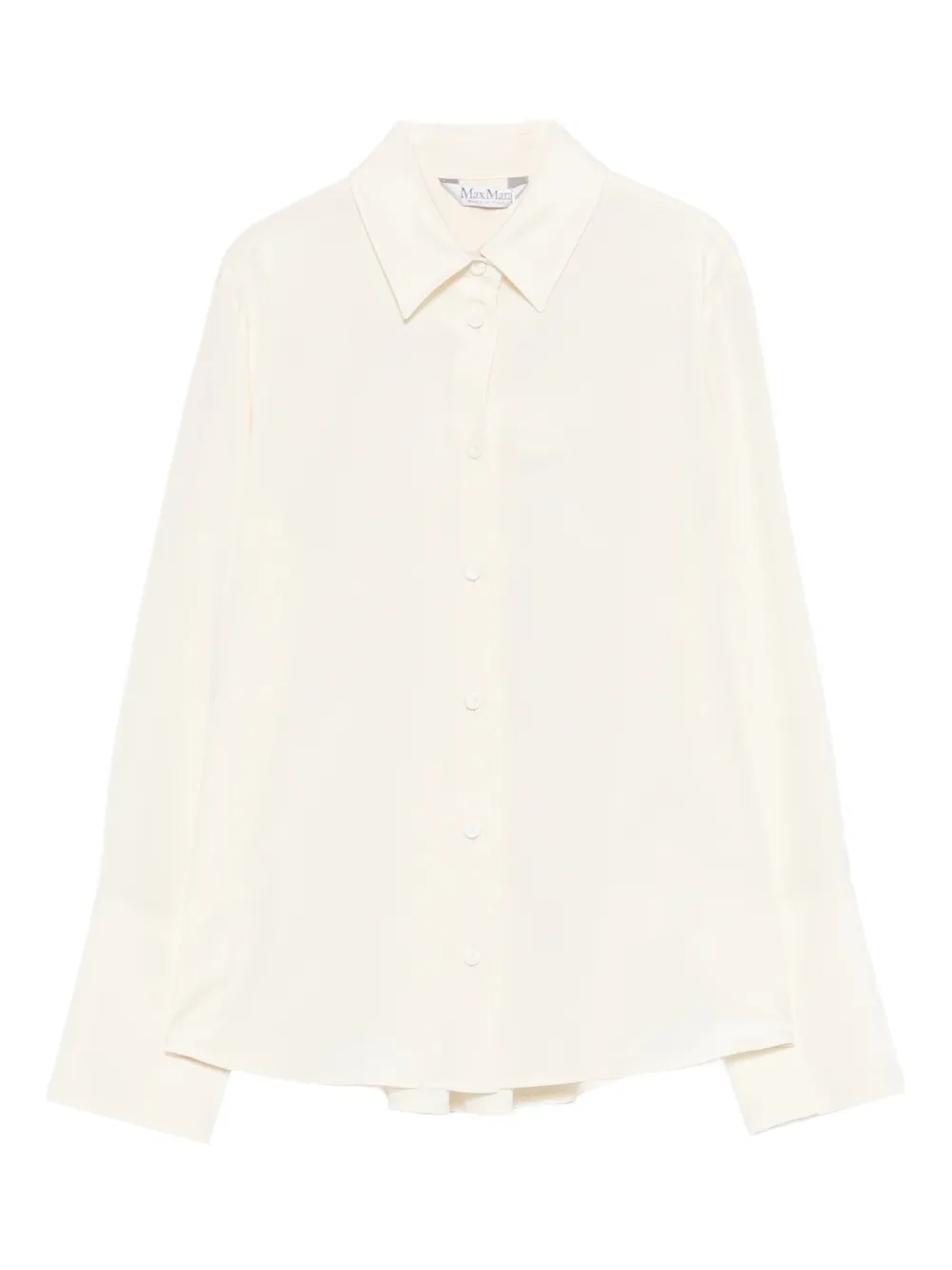Max Mara point-collar shirt - Neutrals