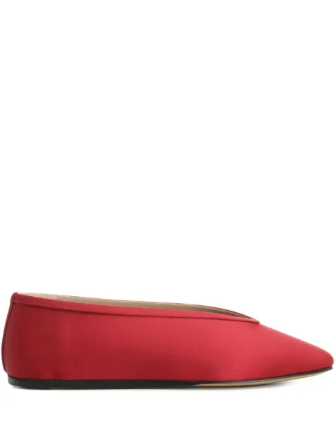 Le Monde Beryl Luna satin ballet flats