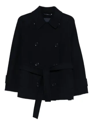 S Max Mara Louise ダブルコート | ブラック | FARFETCH JP
