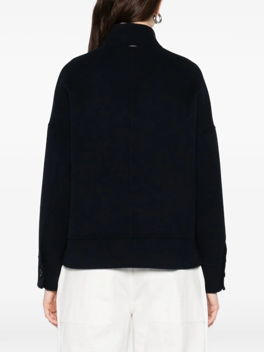 Max Mara Renna jack met knopen Zwart
