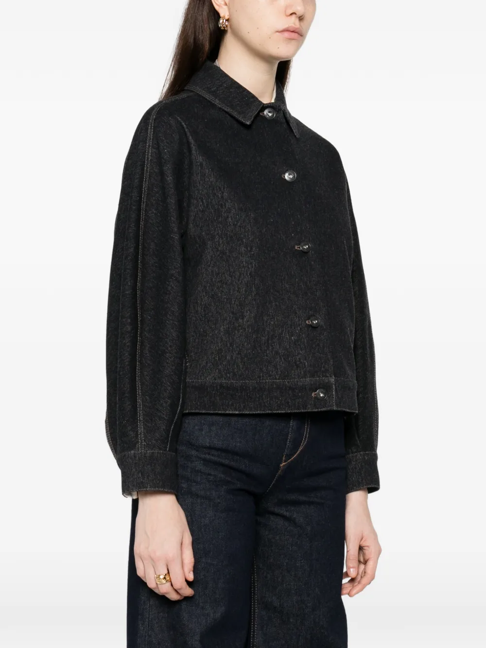  Max Mara Buttoned Jacket - Blue 