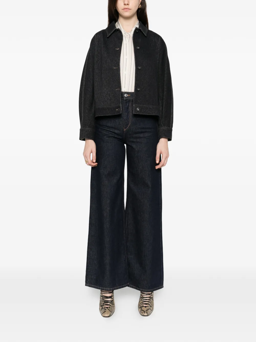 Max Mara buttoned jacket | Vestes en jean | Image 2