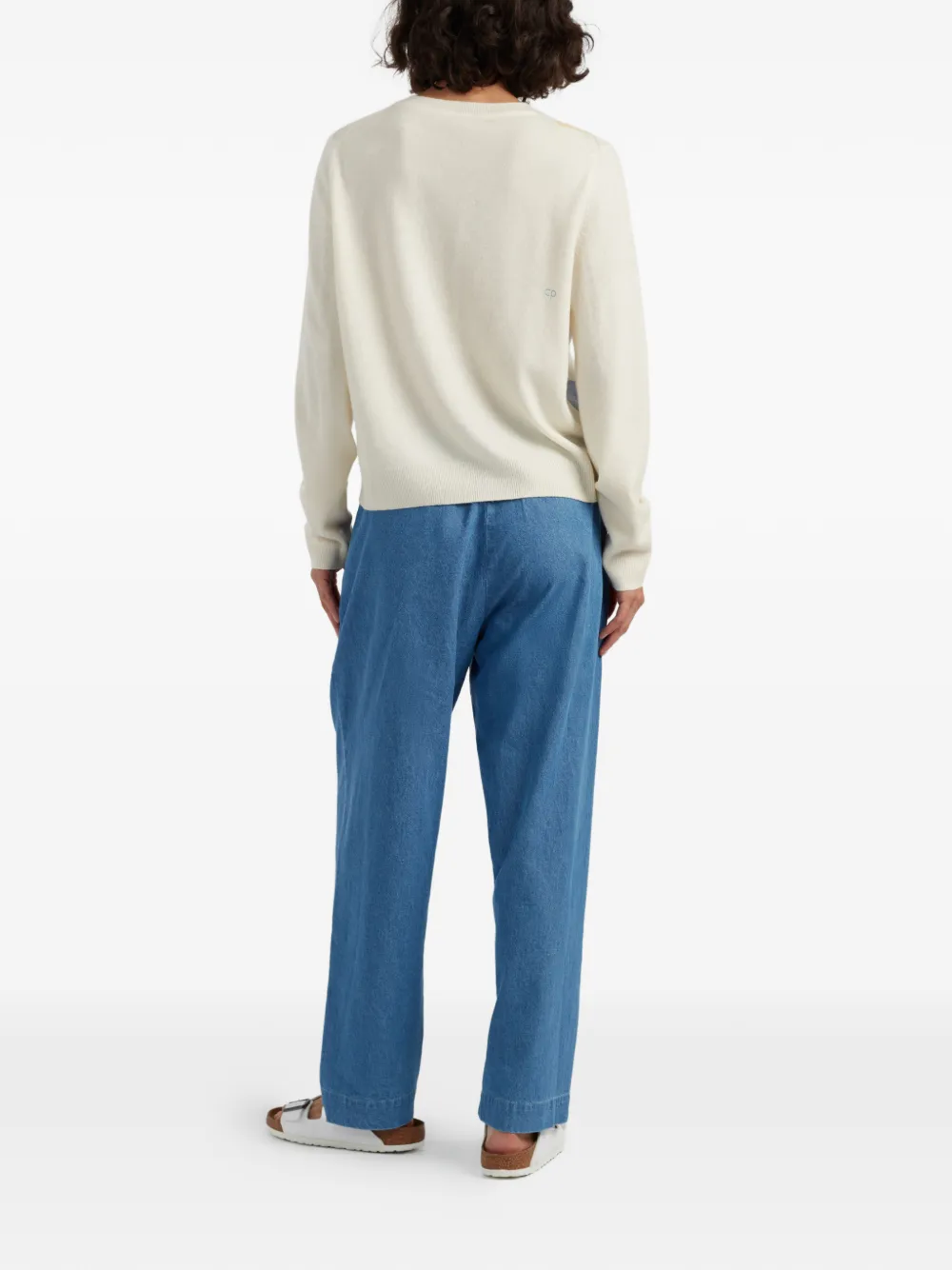  Chinti & Parker Argyle Wool Sweater - Neutrals 