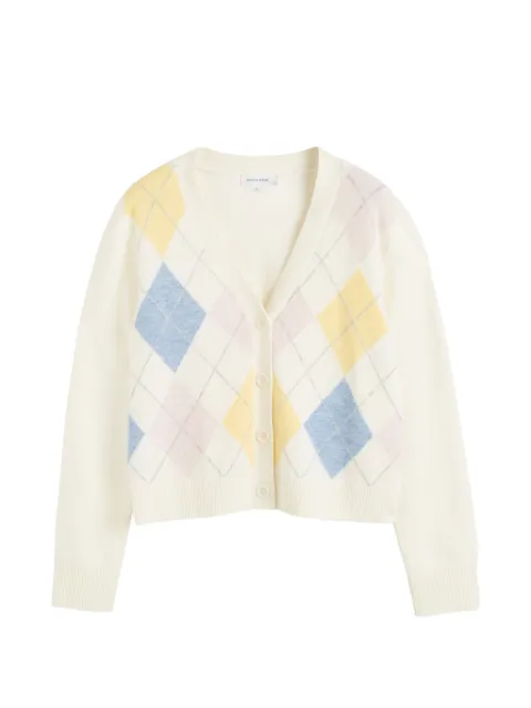 Chinti & Parker argyle v-neck cardigan