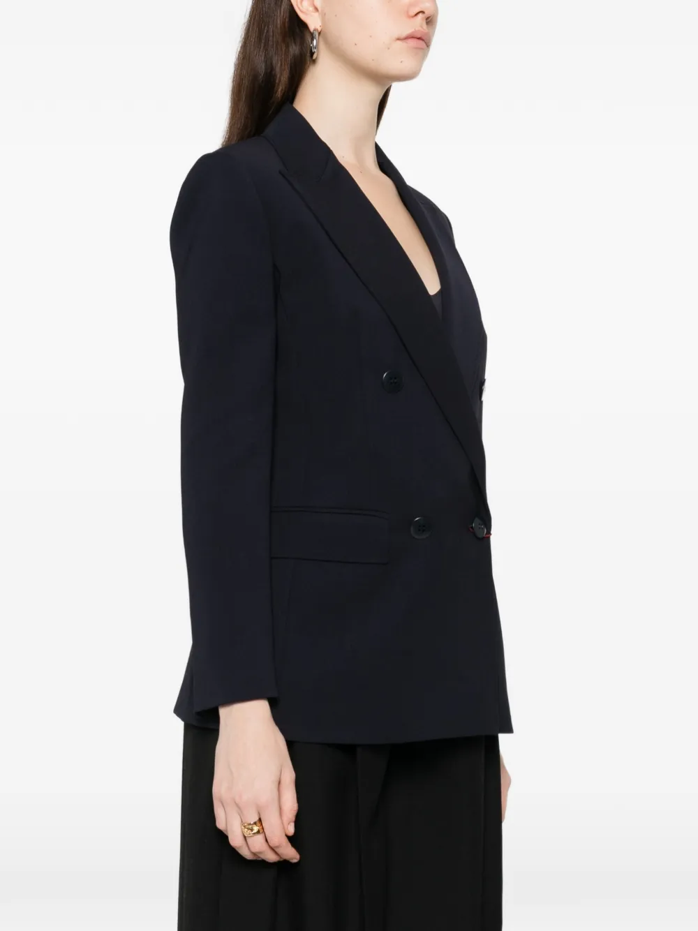  Max Mara Double-breasted Blazer - Blue 