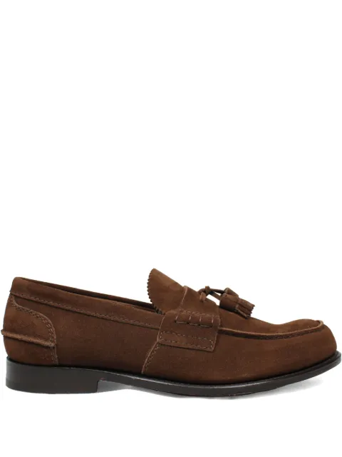 Church's tassel-embellishment leather loafers