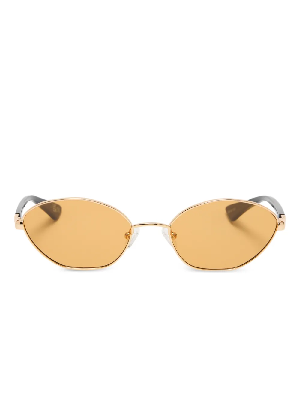 Le Specs Le Bebe oval-frame sunglasses | Gold | Image 1