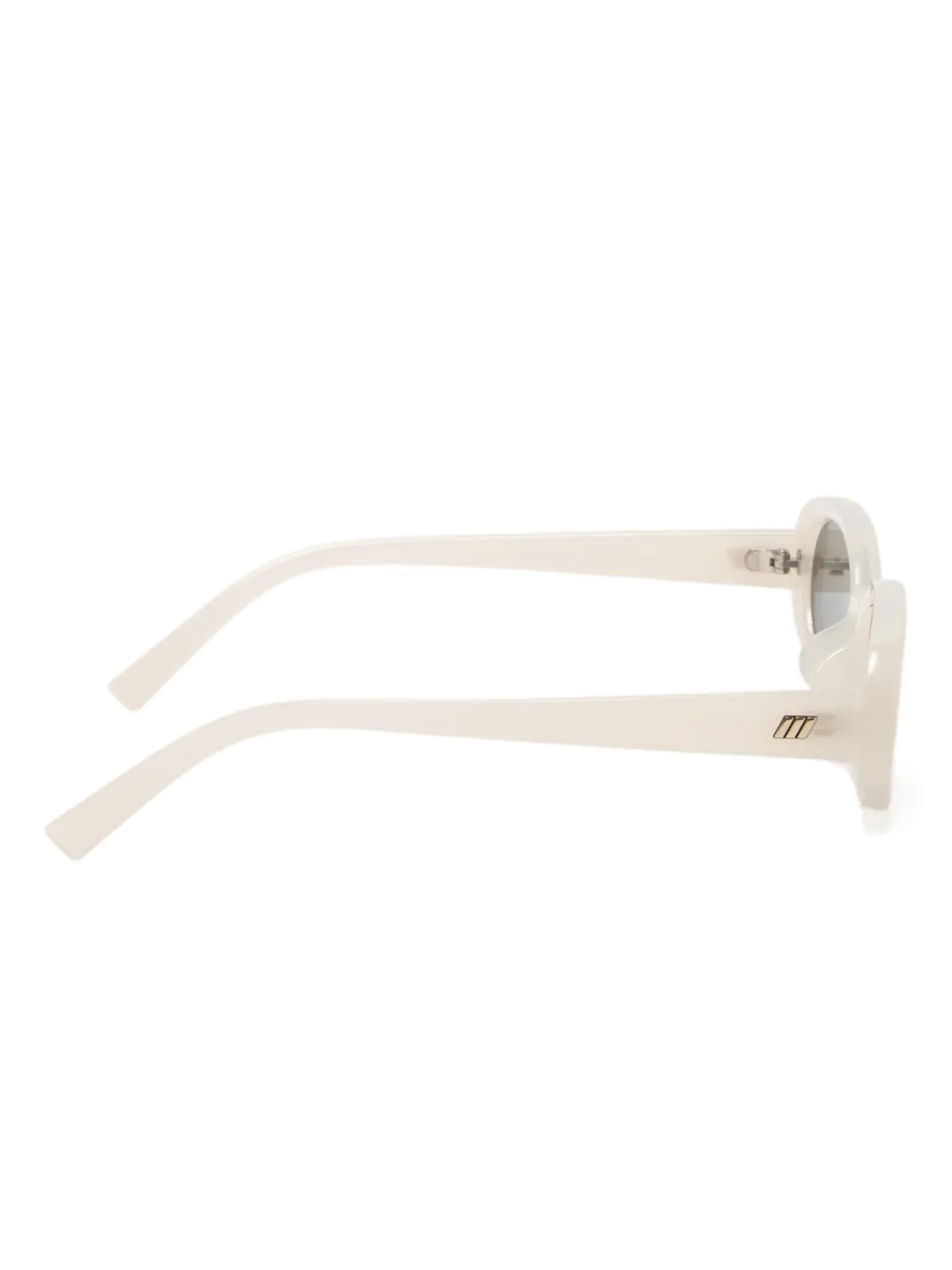 Le Specs Outta Love oval-frame sunglasses - Wit
