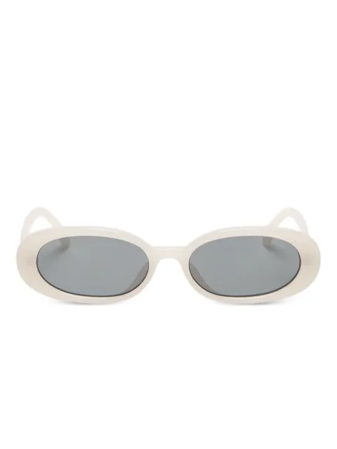Le Specs Outta Love oval-frame sunglasses