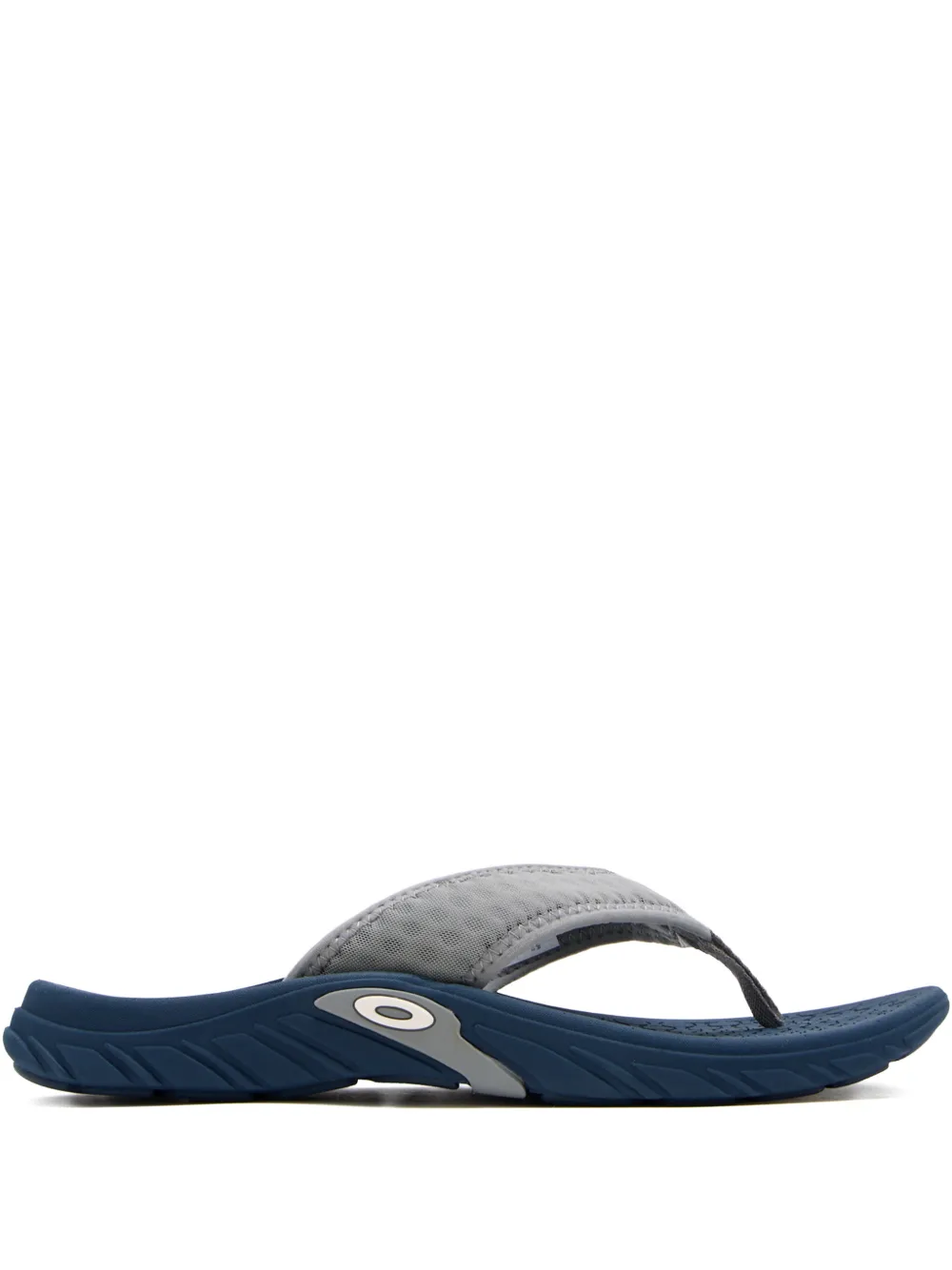 Oakley logo-print strap flip-flop | Blue | Image 1