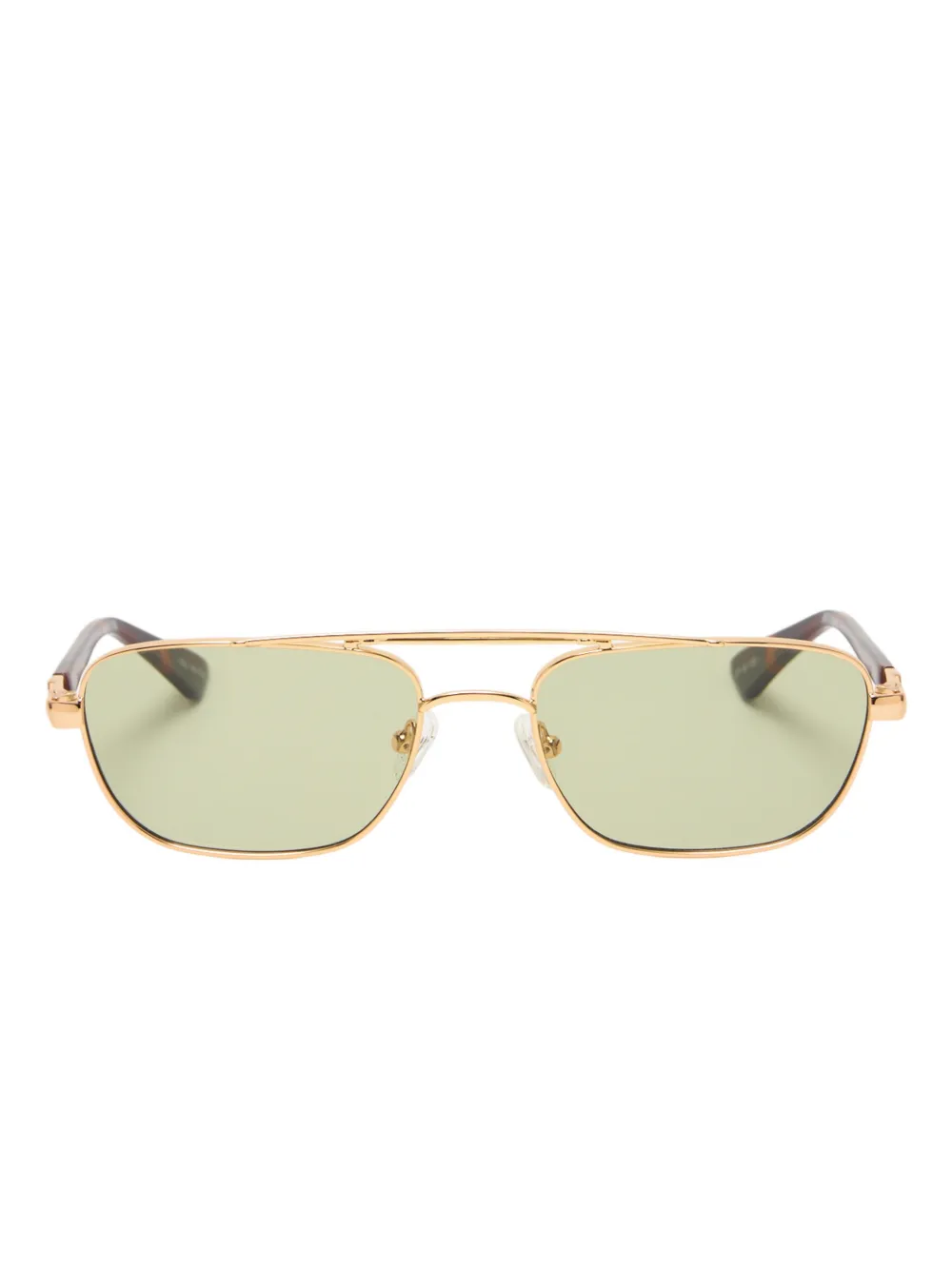 Le Specs Le mini rectangle-frame sunglasses | dorado | Image 1