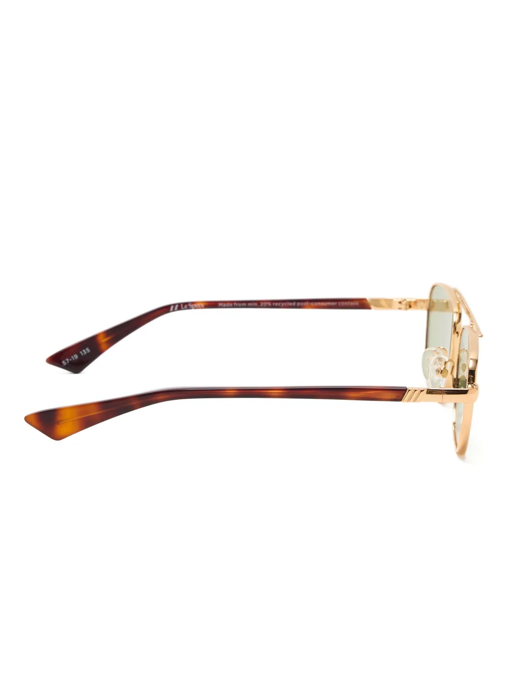 Le Specs Le mini rectangle-frame sunglasses | Hombre | Image 2