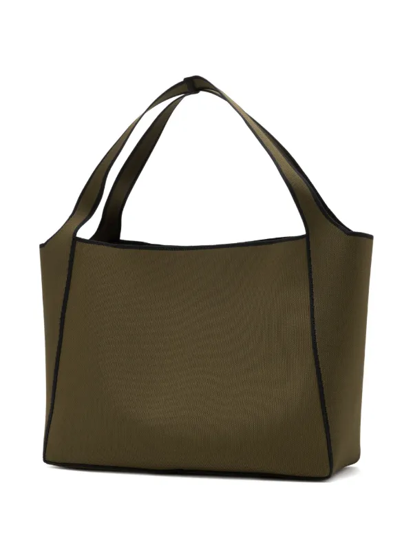 Stella McCartney ロゴ トートバッグ | グリーン | FARFETCH JP