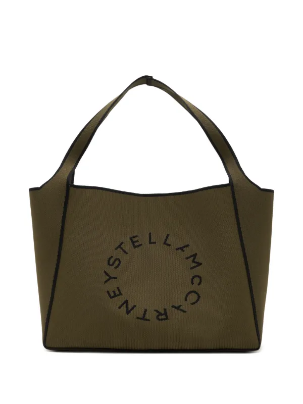 Stella McCartney ロゴ トートバッグ | グリーン | FARFETCH JP