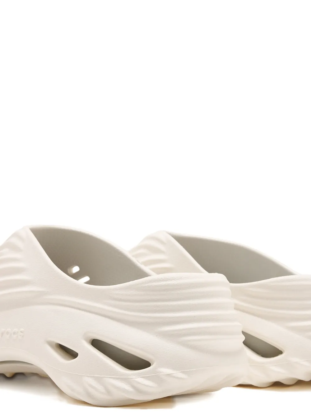 Crocs Echo klompen met uitgesneden details Wit